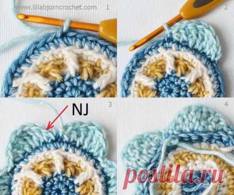 Вязание в технике Overlay Crochet