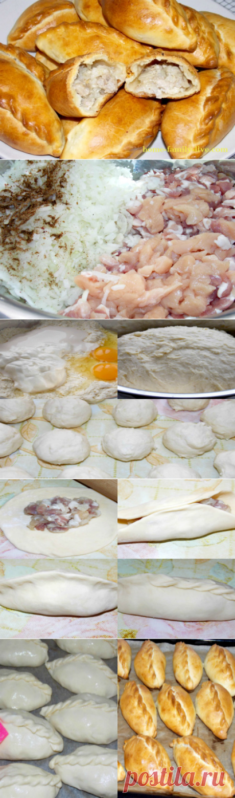 Пирожки литовские Кибинай/Сайт с пошаговыми рецептами с фото для тех кто любит готовить