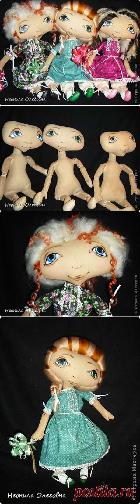 Текстильные куклы Шкодница, Кокетка, Милашка + выкройка))) | Страна Мастеров