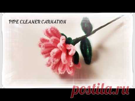 Pretty in Pink: DIY Pipe Cleaner Carnation Flowers Tutorial!