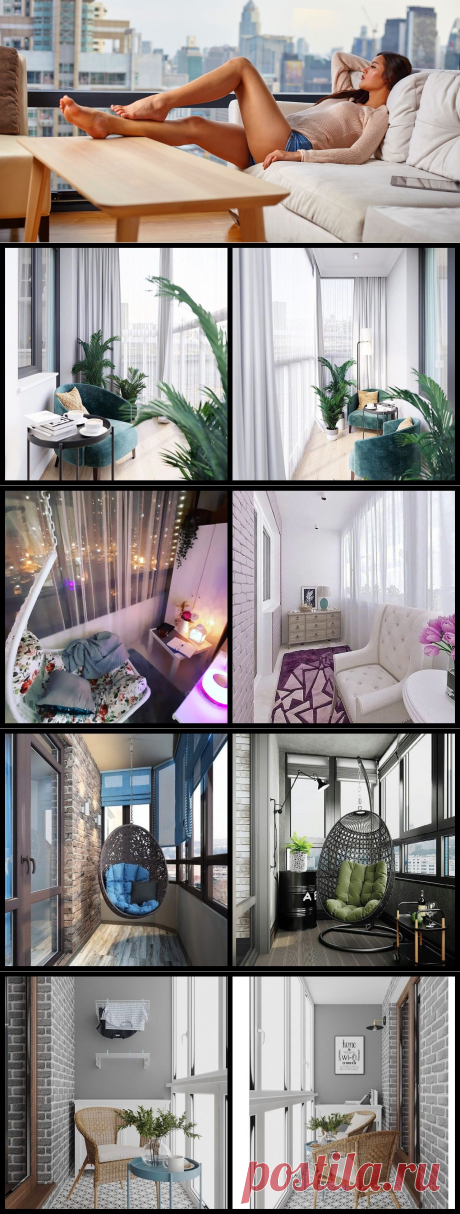 Как обычный балкон городской квартиры превратить в уютное место уединения: примеры интерьеров | sm-news.ru