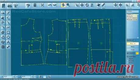 Всем любителям шитья: Что нужно знать о программе по шитью RedCafe и где скачать базы RedCafe