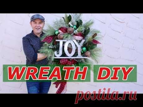 How to make a deco mesh ruffle ice skate wreath perfect for winterHow to make poof wreath with curls and three large bows made 3 different waysDecorate With Me / Joanna Gaines Inspires Christmas Wreath DIY /  Magnolia Market Christmas Ideas