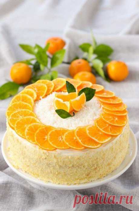 Восхитительный мандариновый торт | БУДЕТ ВКУСНО!