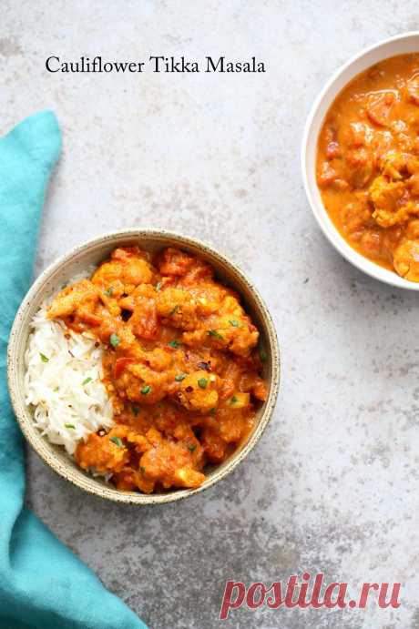 Vegan Cauliflower Tikka Masala - Vegan Richa Vegan Cauliflower Tikka Masala Recipe with Instant Pot Tikka Masala Sauce. Flavorful Weekday Dinner. Glutenfree Soyfree Nutfree option Vegetable Tikka Masala