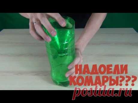 Обалденная ловушка от комаров из пластиковой бутылки :делается буквально за 5 минут - zdesidea.ru