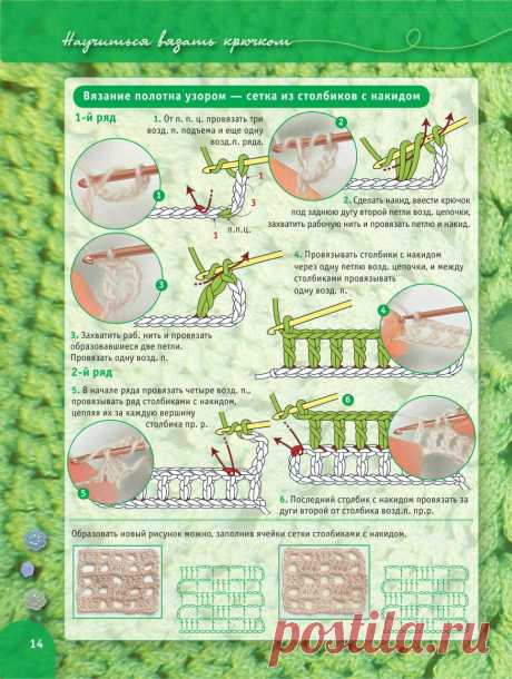 ВЯЗАНИЕ КРЮЧКОМ. ПОШАГОВЫЙ САМОУЧИТЕЛЬ. БОЛЕЕ 2000 ИЛЛЮСТРАЦИЙ.