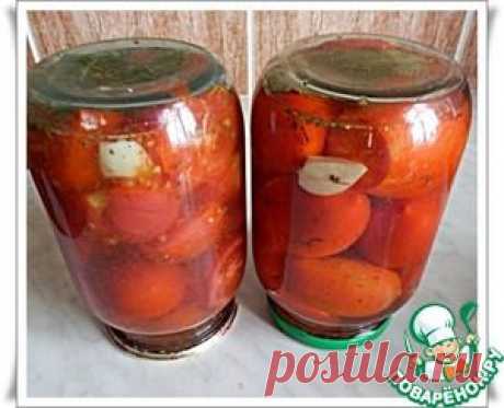 Маринованные помидоры (в... микроволновке) - кулинарный рецепт