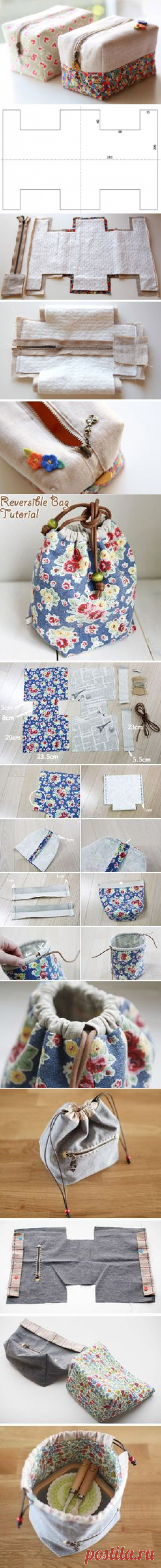 (34) How to make cute block zipper pouch / handbag. DIY photo tutorial and template pattern. https://www.handmadiya.com/2015/11/block-zipper-pouch-tutori…
