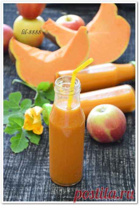 Тыквенно-яблочно-морковный сок с мякотью.. Кулинар.ру – более 100 000 рецептов с фотографиями. Форум.