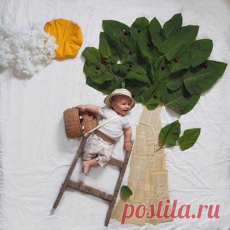 26 классных идей для фотосессии с малышом  Качели для малыша https://yandex.ru/efir/?stream_id=vbF5H0a6sgSk