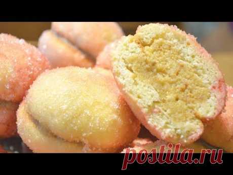 Пирожные «Персики» со сгущенкой Самая настоящая вкуснятина