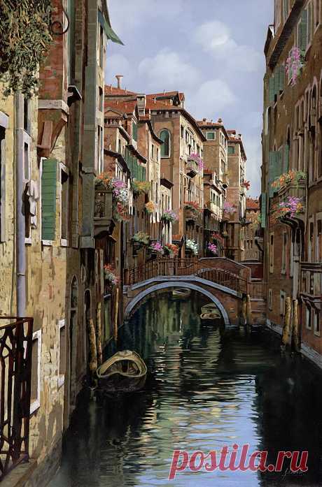 Венеция. Художник Guido Borelli