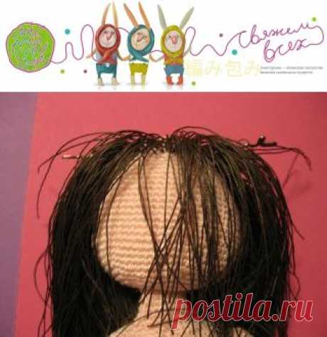 Мастер-класс по креплению волос для куклы