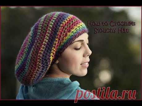 How to Crochet a Slouchy Hat