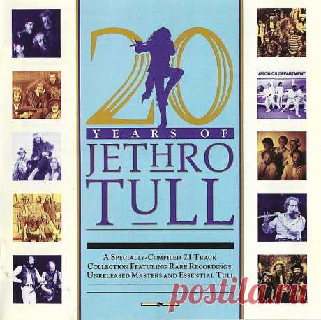 Jethro Tull - 20 Years Of Jethro Tull (1988) FLAC ''20 YEARS OF JETHRO TULL'', выпущенный в 1988 году на 5-ти винилах и 3-х компакт дисках, - это не сборник лучших песен и не сборник лучших хитов. Это больше! Это вход в тайное хранилище JETHRO TULL, где все богатства групп были скрыты от посторонних глаз в течение 20 лет. Этот сет следует