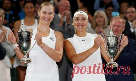 Веснина и Макарова впервые в карьере выиграли Уимблдонский турнир в парном разряде — Новости Тенниса — Спорт Mail.Ru