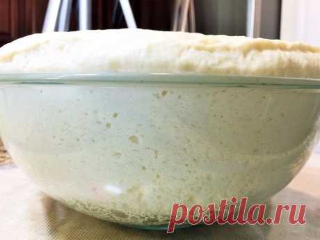 Как приготовить тесто как пух - рецепт, ингредиенты и фотографии