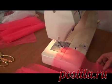 ✅📌How to sew a tulle. How to Make a Tiered Tulle Petticoat. Part 9