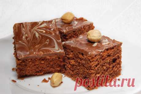Шоколадные пирожные с фундуком - пошаговый рецепт с фото на Готовим дома