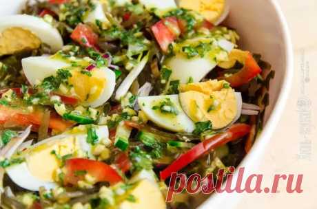 Вкусный и быстрый салат из морской капусты с яйцом - БУДЕТ ВКУСНО! - медиаплатформа МирТесен
