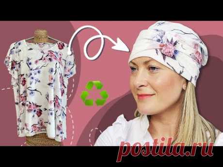 Beanie Hat Easy DIY / Как сделать шапку-бини / Учебное пособие / Как сделать шапку