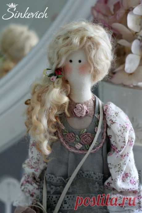 Купить Полина - тильда, интерьерная кукла, для декора, для уюта, кукла ручной работы