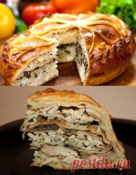 Курник – традиционный русский пирог