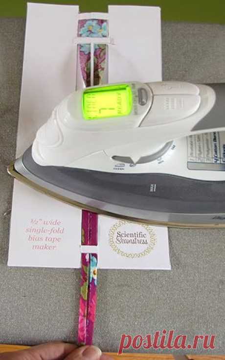 The Scientific Seamstress: Printable Bias Tape Maker!