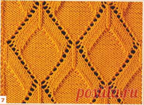 Motifs au tricot - Le monde-creatif Je vous propose des jolis motifs en tricot , avec leurs grilles gratuites.. Le premier motif au tricot Et aussi la grille gratuite de ce motif au tricot
Un autre motif au tricot Et aussi la grille gratuite de ce motif au tricot
Bon tricot ...