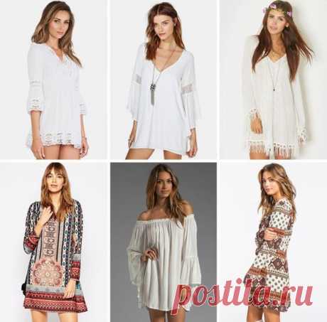 Платье В Стиле Бохо в Pinterest - Льняная эко-boho-одежда | Йогурт-микс