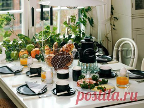 Красиво сервируем стол дома - Пошаговые рецепты с фото