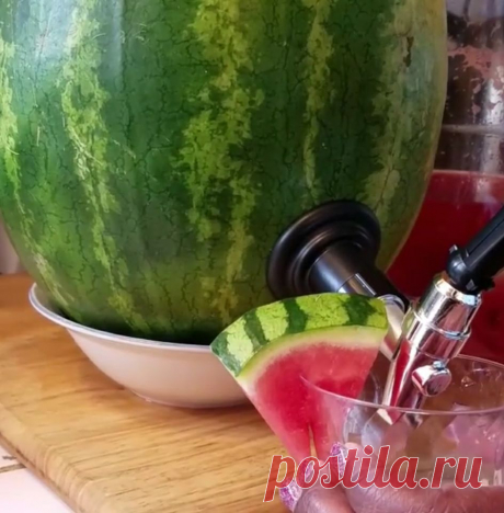 Food Network - Turn your watermelon into a KEG this summer and...