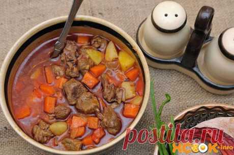 Суп гуляш по-венгерски – классический рецепт с фото приготовления из говядины
