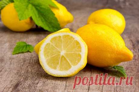 Лимон. Чем полезен для организма данный продукт. Лимоном для суставов и позвоночника.