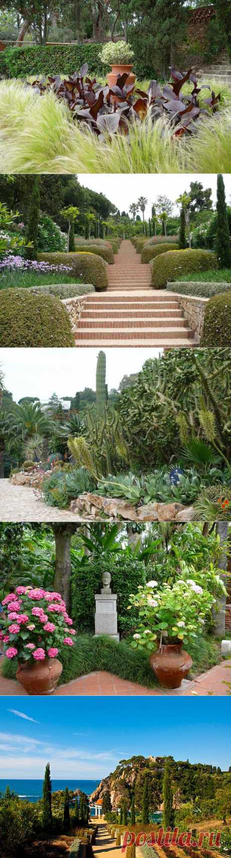 Ботанический сад Маримуртра в Бланесе. Испания