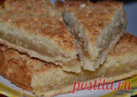 Песочный пирог с лимоном Автор рецепта Нани Газашвили - Cookpad