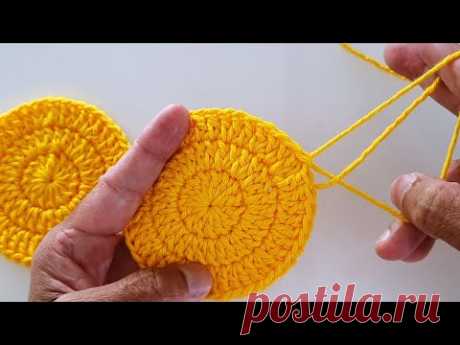 Como fechar a volta no crochê redondo | How to close circle / round
