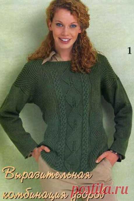 Отличная подборка вязаных женственных модели на каждый день. Пуловеры, безрукавки, джемперы | Творчество без границ | Дзен