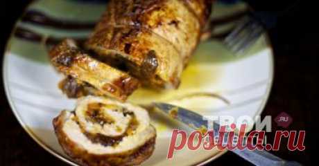 Рулет из свинины с овощами - вкусный рецепт с пошаговым фото