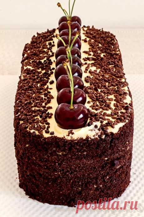 Шоколадный торт с вишнями &quot;Черный Лес&quot;