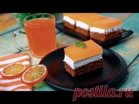 ПЛОДОВИ ПАСТИ  ПРИГОТВЕНИ НА ТИГАН -Fanta Cake Recipe | Chocolate Orange Cake Recipe