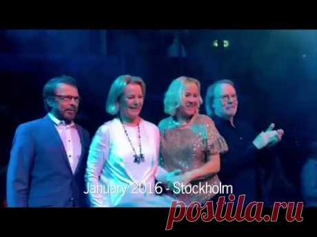 ABBA Reunion Footage (January 2016) The Way Old Friends Do