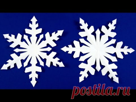 Schneeflocken basteln mit Papier fur Weihnachten ? DIY Sterne Bastelideen - Deko Weihnachtsbasteln