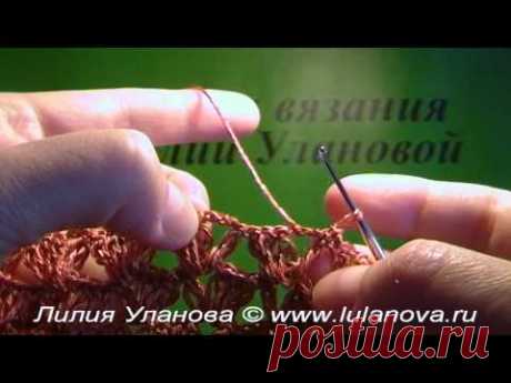 Кофточка летняя - 7 часть - Crochet blouse summer - вязание крючком - YouTube