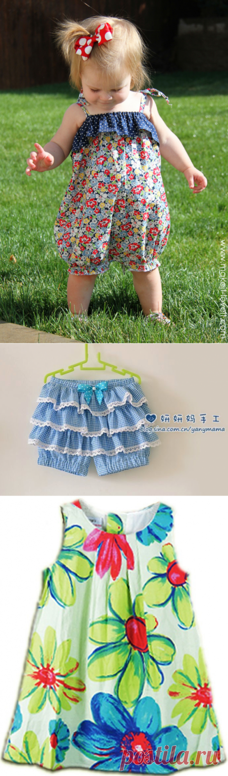 Красивая и практичная одежда для маленьких принцесс — Рукоделие