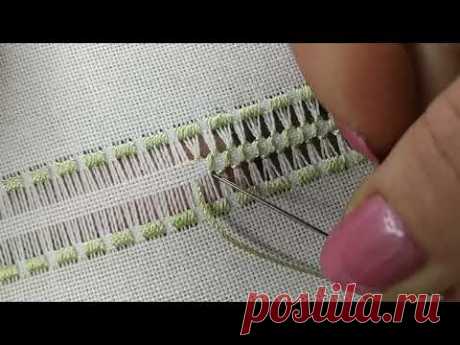 КРАСИВАЯ вышивка| Мережка| Hand embroidery|