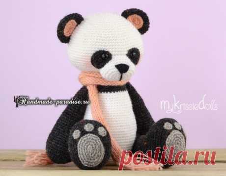 Медведь панда крючком. Вяжем игрушку
https://handmade-paradise.ru/medved-panda-kryuchkom-vy..
