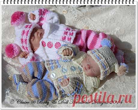 Claire's Baby & Doll Handknit Designs