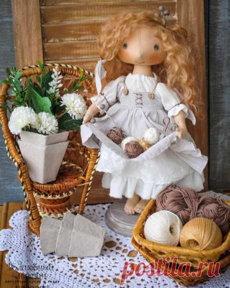 Мастер-Класс по созданию текстильной куклы | Журнал Ярмарки Мастеров